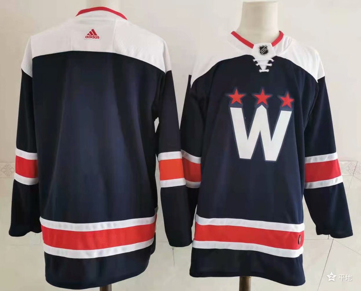 Cheap 2021 Men Washington Capitals Customized blue Adidas Hockey Stitched NHL Jerseys